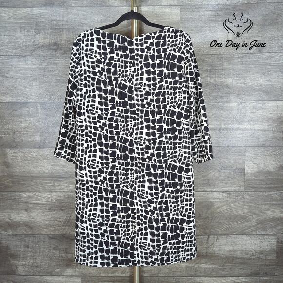 Tahari Long Sleeve Mini Dress Size 6 - Picture 2 of 7